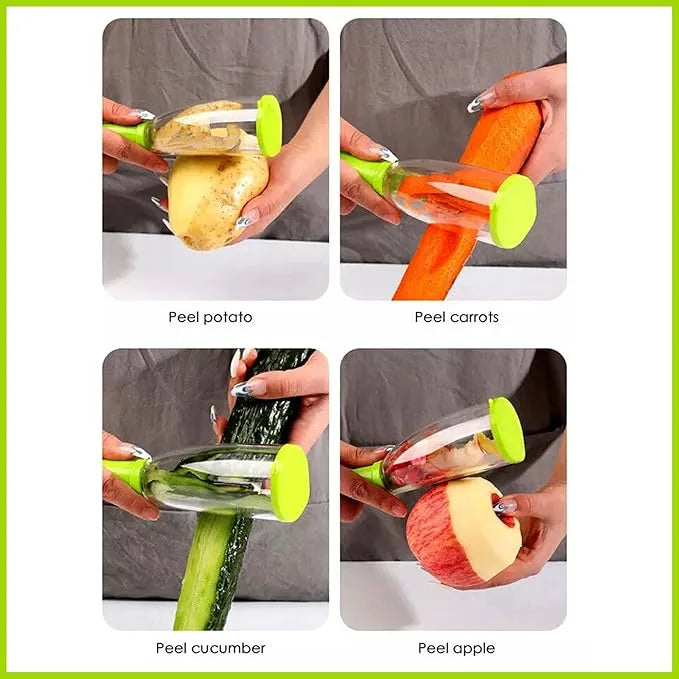 multifunctional peeler with storage box